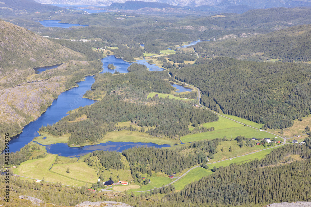 Mountain trip to Gravtind on a beautiful sunny day, Hongset, Velfjord,Helgeland,Nordland ,Norway,scandinavia,Europe