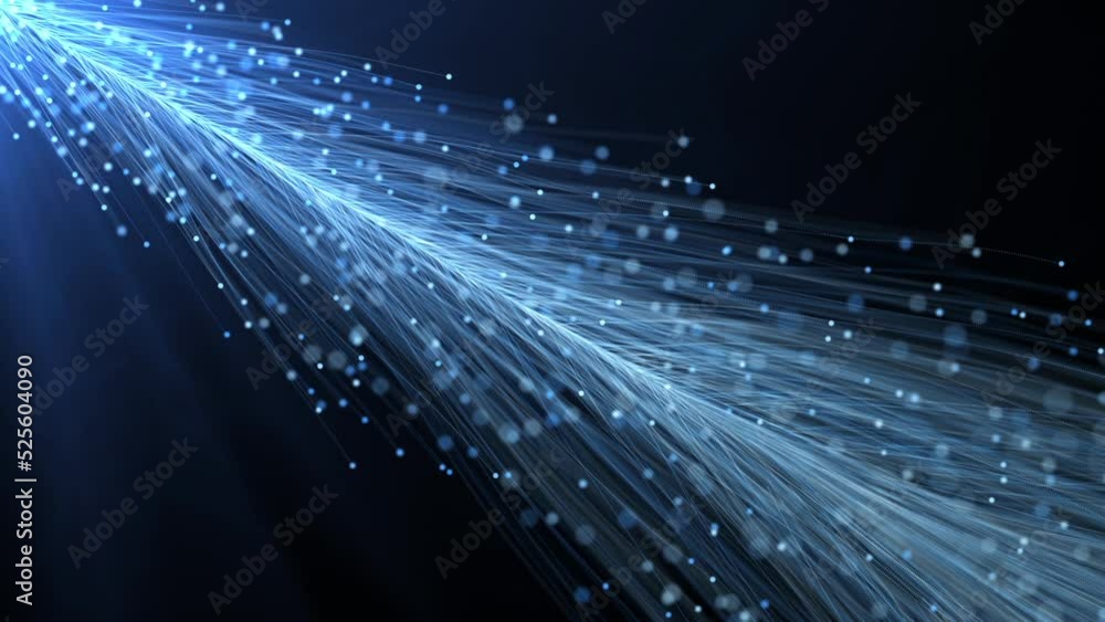 An elegant path of Particles An elegant path of Particles