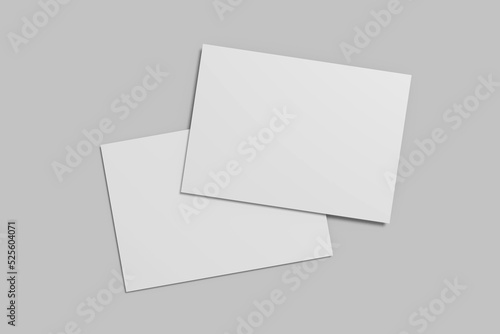 Postcard Blank Mockup