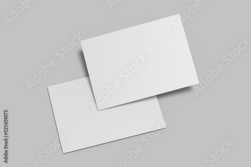 Postcard Blank Mockup