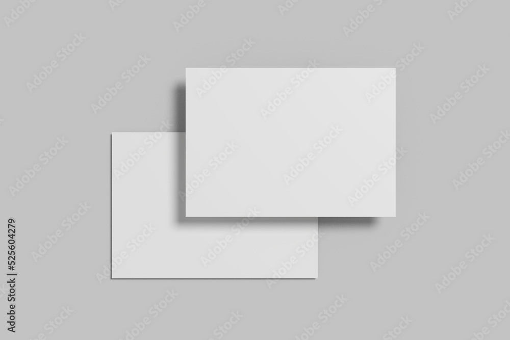 Postcard Blank Mockup Postcard Blank Mockup