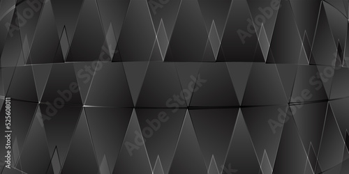 Abstract black geometry background