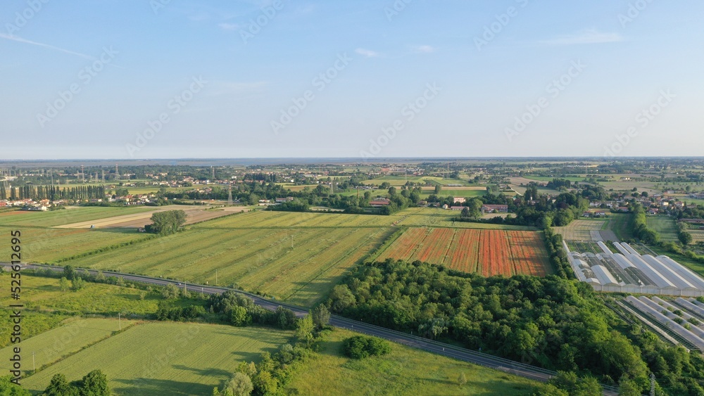 agricultural nature landscape drone