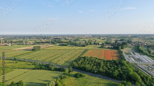 agricultural nature landscape drone