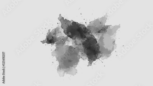 ink slow motion transition reveal. ink splatter compositing, watercolor ink slow motion transition reveal. ink wet brush stroke, fluid art background, overlay, alpha matte composition.	