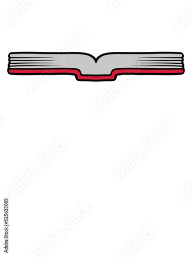 Offenes Buch Seiten aufgeschlagenes 