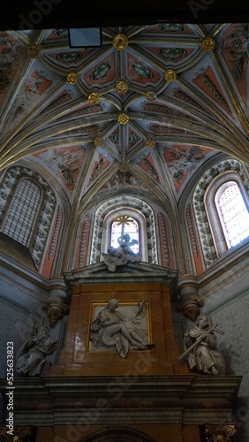 interior of the cathedral of Segovia Spain 20/08/2022