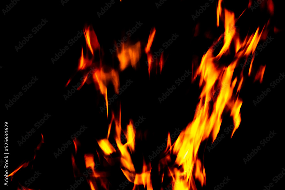 Fire flame texture. Burning material backdrop. Burn effect pattern. Blaze and torch wallpaper. Heat and haze backdrop.