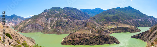 Artvin province Deriner dam dam lake panorama photographed photo