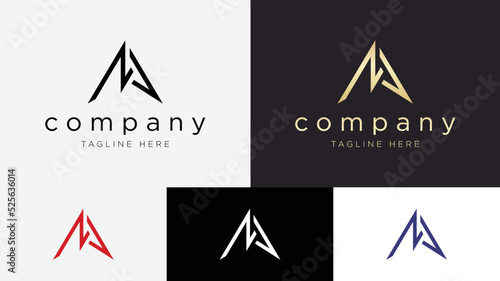 Letter NV V, N Logo Design Vector Template.Arrow style alphabet V N N, V Abstract monogram icons set with different colors.Modern logo design for branding Free Download Letter NV V, N Logo Design Vector Template.Arrow style alphabet V N N, V Abstract monogram icons set with different colors.Modern logo design for branding - GFXLoad