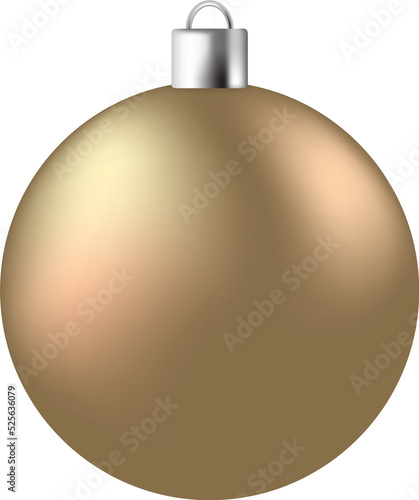 Holiday celebration decoration. christmas ball copy space template.