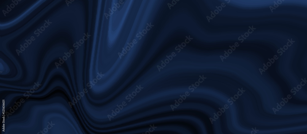 Obraz premium Dark Blue abstract acrylic painting on canvas. Hand drawn brush stroke oil painting liquid color abstract marble background. Alcohol ink colors translucent. Luxurious liquid marble texture onyx paint.