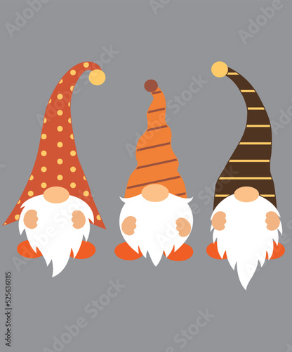 Fall Gnomes, Autumn, GnomeHoliday Vector Files