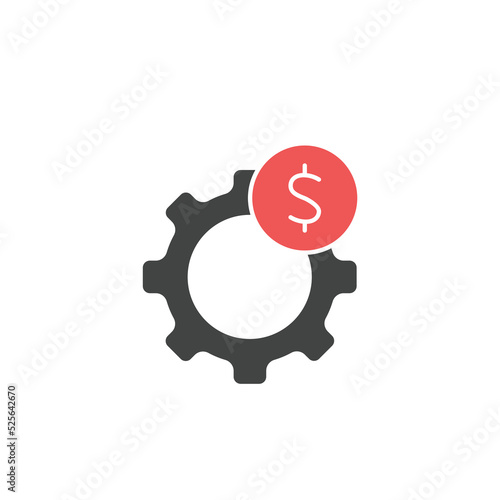gears icons  symbol vector elements for infographic web
