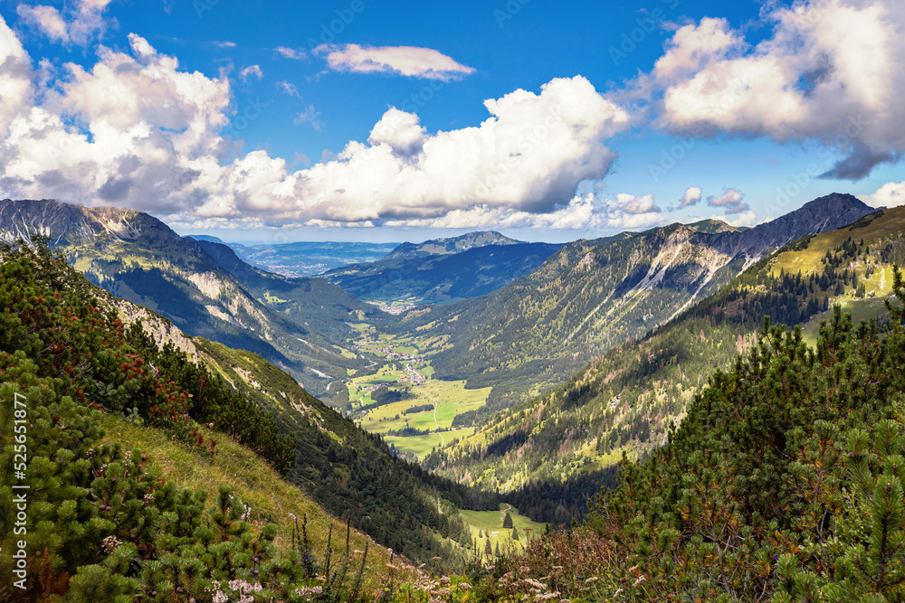 Talblick ins Allgäu