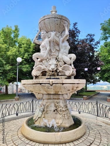 Oratino - Fontana della Memoria realizzata da Renato Chiocchio