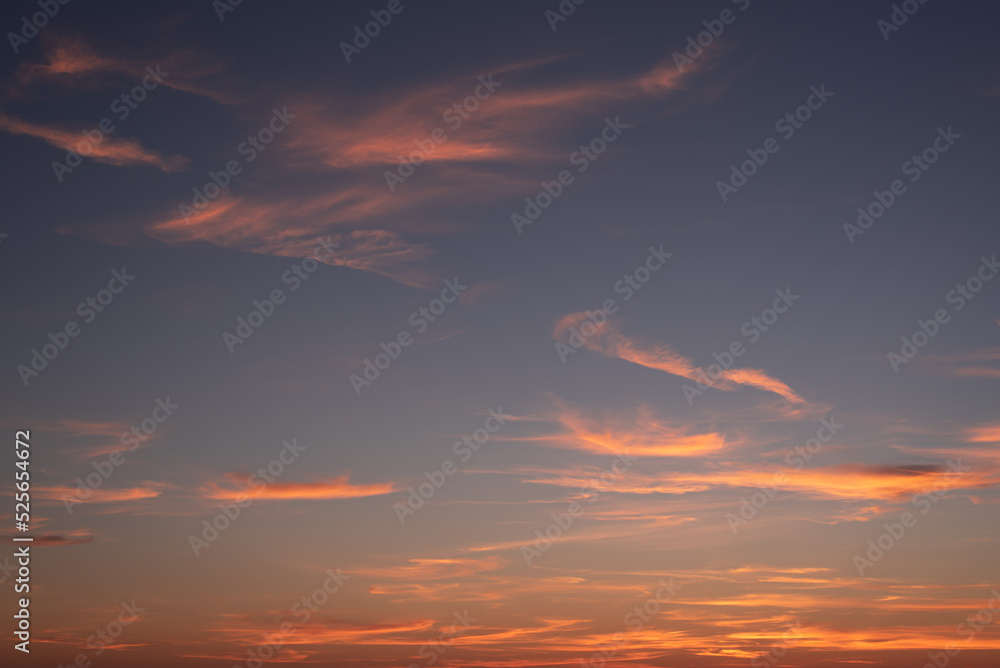 cloudscape sky at sunset after sunset clouds golden hour blue hour thwilight dusk dawn evening
