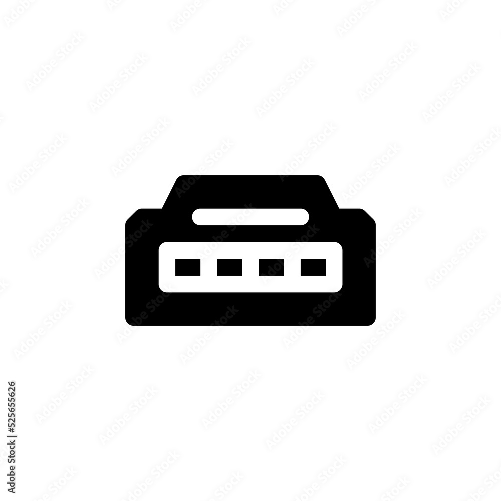 hdmi port vector icon. computer component icon solid style. perfect use for logo, presentation, website, and more. simple modern icon design solid style hdmi port vector icon. computer component icon solid style. perfect use for logo, presentation, website, and more. simple modern icon design solid style