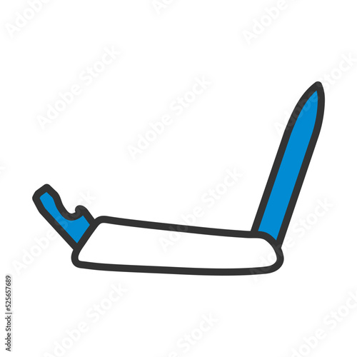Icon Of Folding Penknife