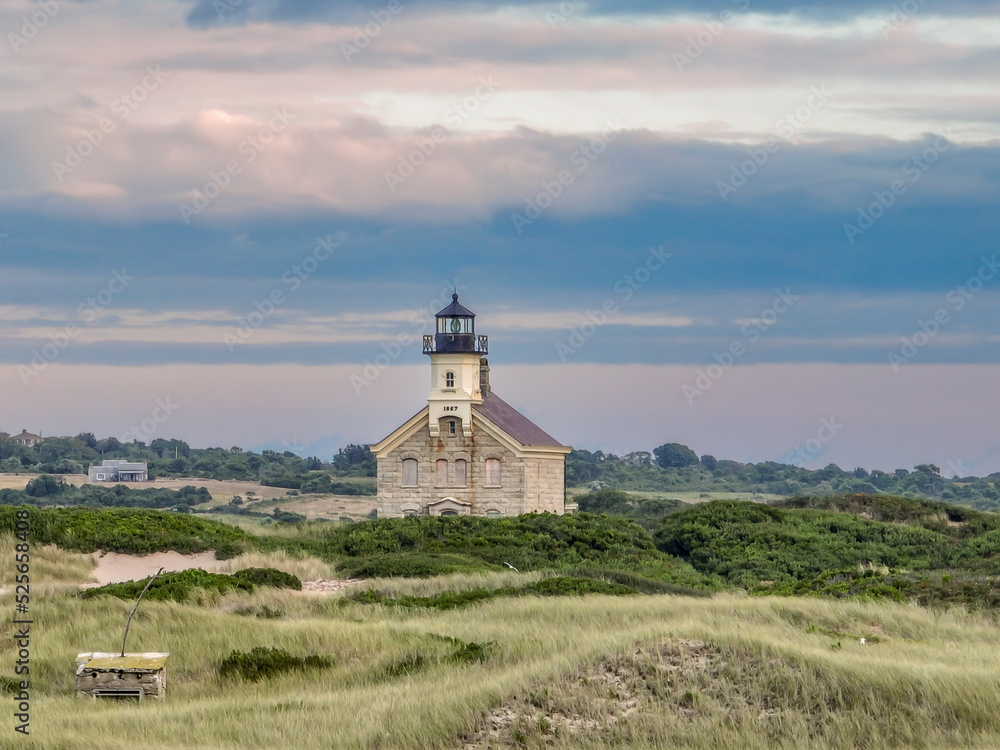 Late afternoon summer photo of the North Lighthouse, New Shoreham, Block Island, Rhode Island. Late afternoon summer photo of the North Lighthouse, New Shoreham, Block Island, Rhode Island.