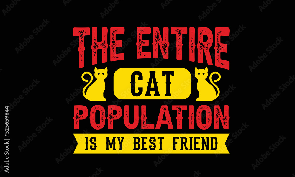 Cat T-shirt Design