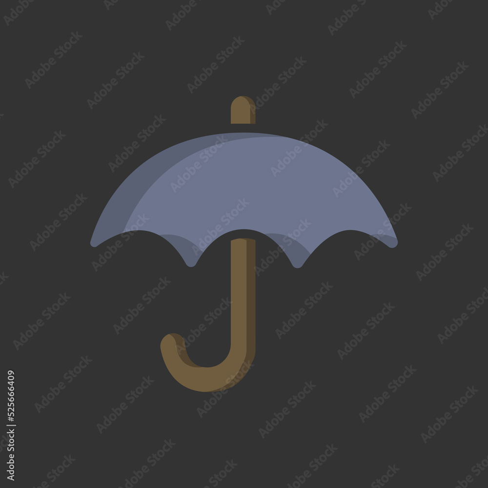 umbrella icon on a white background, vector illustration umbrella icon on a white background, vector illustration