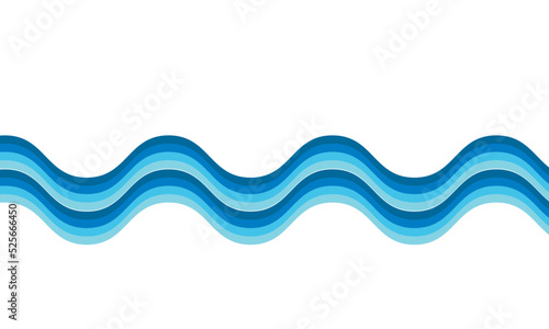 linea, onda, acqua, 