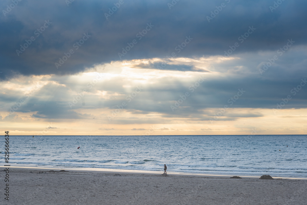Fototapeta premium sunset on the beach