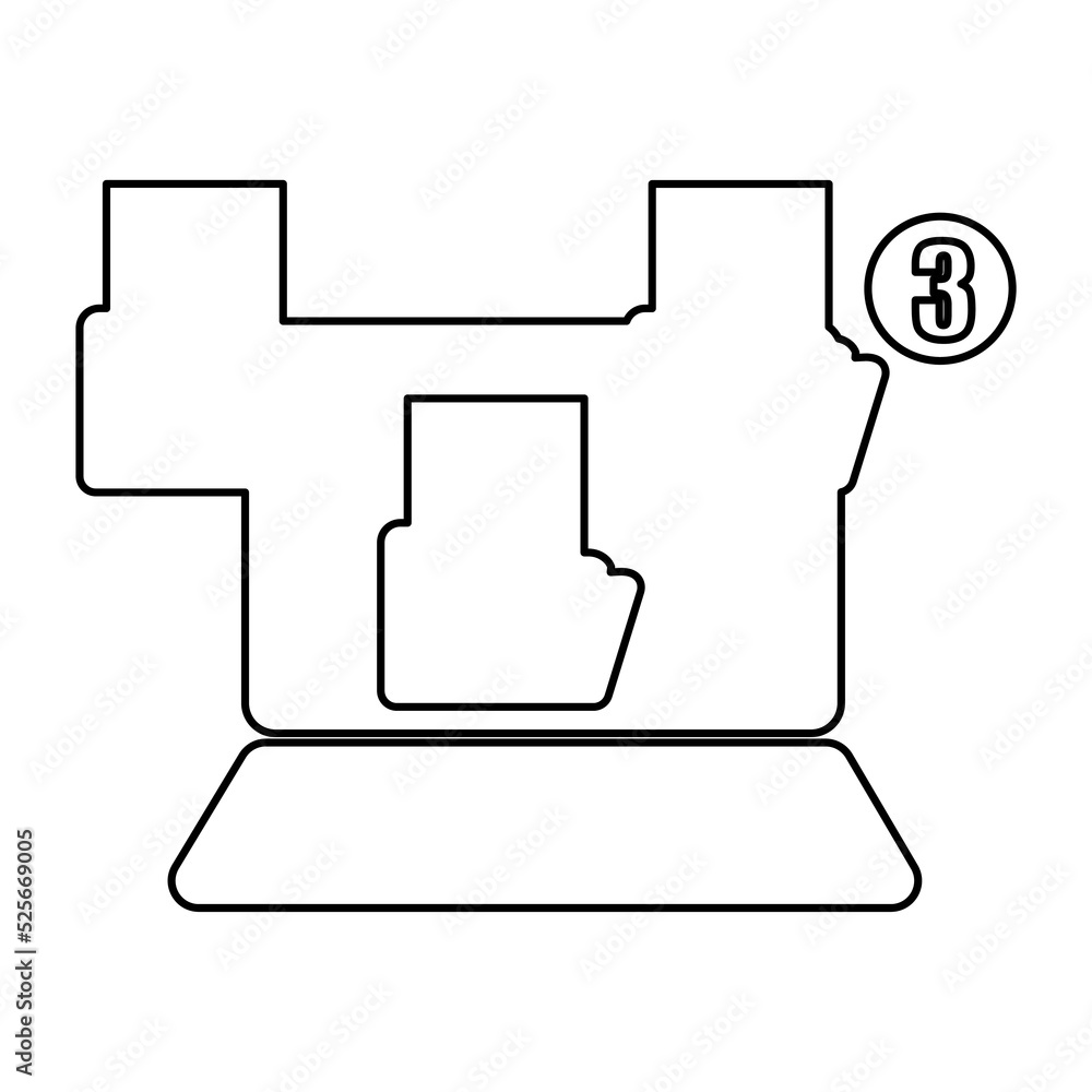 icon of files on the computer, vector illustration icon of files on the computer, vector illustration