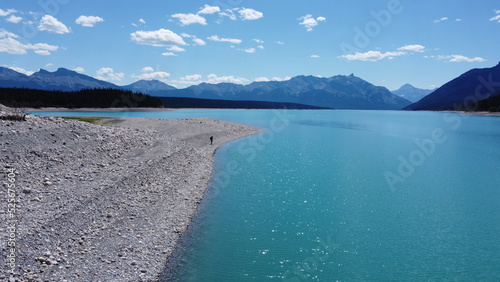 Bighorn Dam (Abraham Lake), Alberta photo