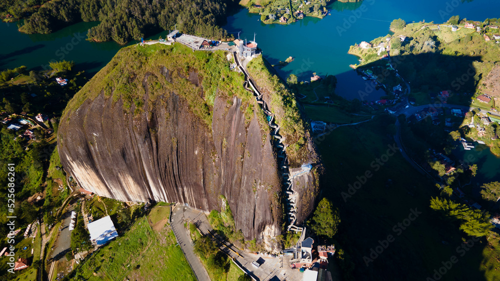 El Pe n De Guatap The Rock Of Guatape In Antioquia Colombia 