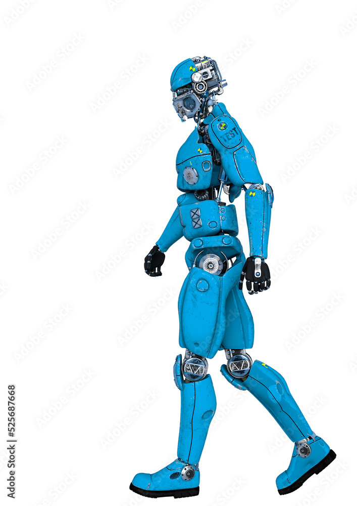 test machine in a normal walking test machine in a normal walking
