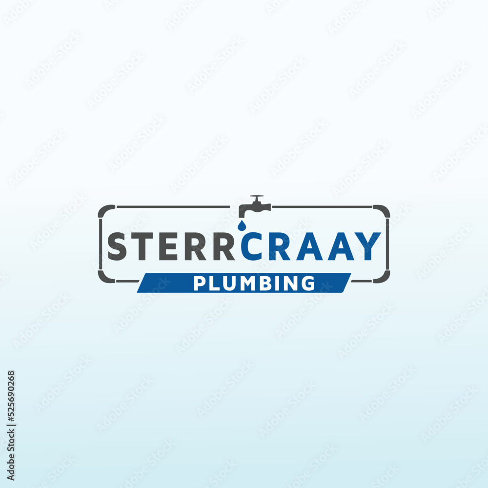 Obraz premium Plumbing Logo Design required vector logo design
