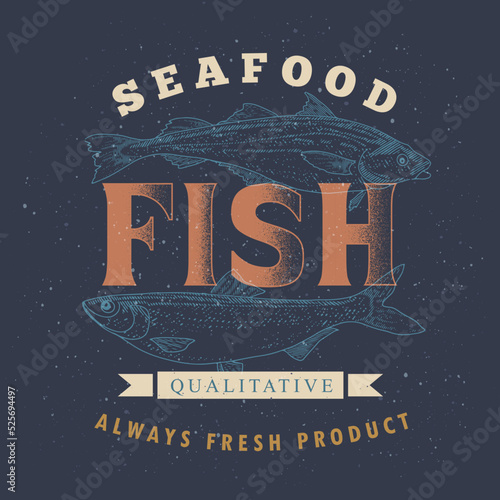 Fish, seafood label