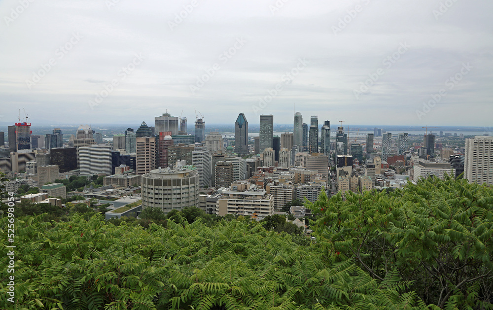Fototapeta premium Panorama of Montreal - Canada