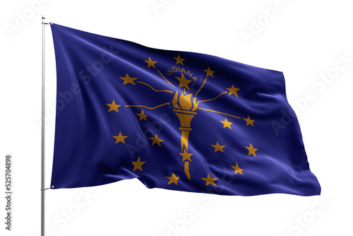 flag real realistic fabric flying wave shine country nation national pole hd transparent png indiana