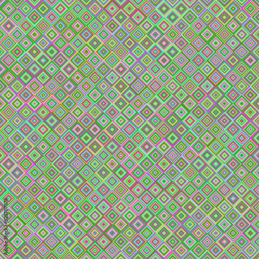 Color Rhombus tile tessellation pattern illustration Color Rhombus tile tessellation pattern illustration