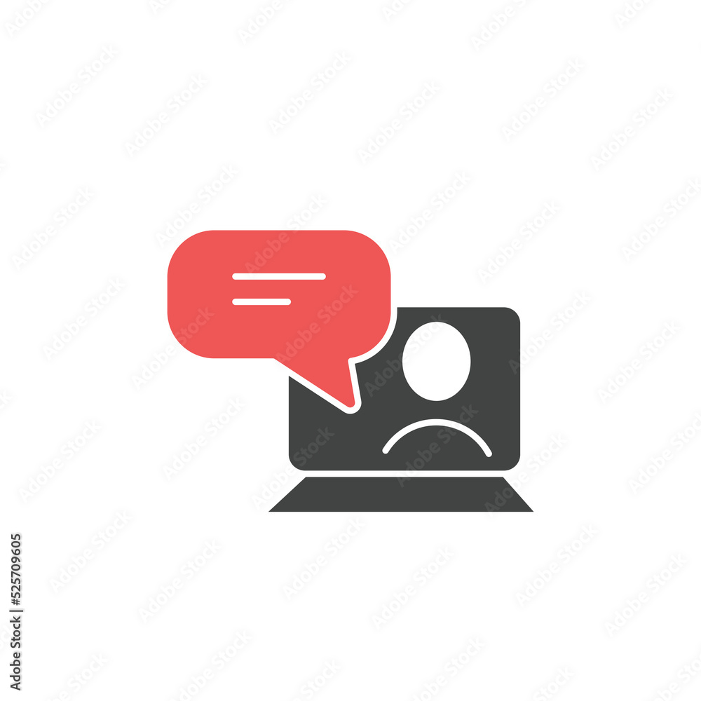 Online counseling icons symbol vector elements for infographic web Online counseling icons symbol vector elements for infographic web