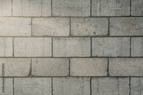 Construction bricks texture background grey