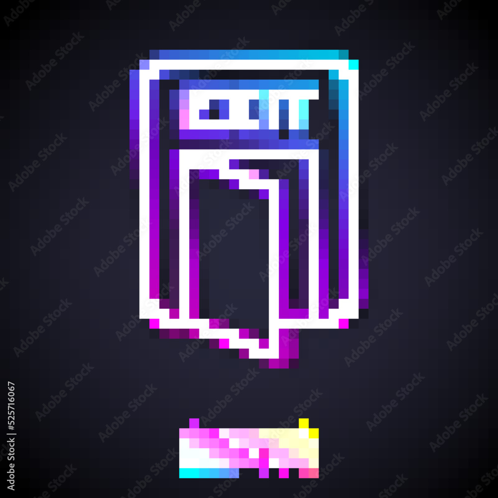 Glowing neon line Fire exit icon isolated on black background. Fire emergency icon. Vector Glowing neon line Fire exit icon isolated on black background. Fire emergency icon. Vector