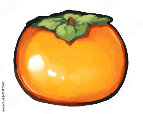 柿のイラスト