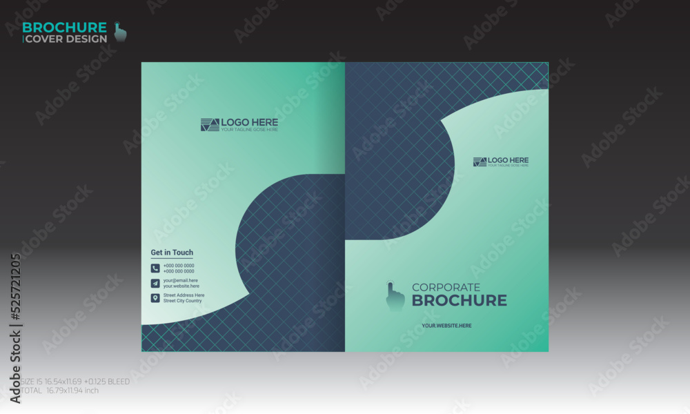vector brochure cover design for any kind of use vector brochure cover design for any kind of use