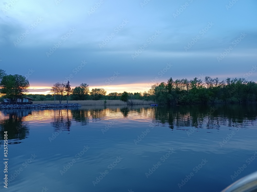 coucher de soleil