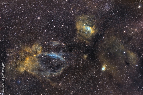Nebulose in Hubble Palette