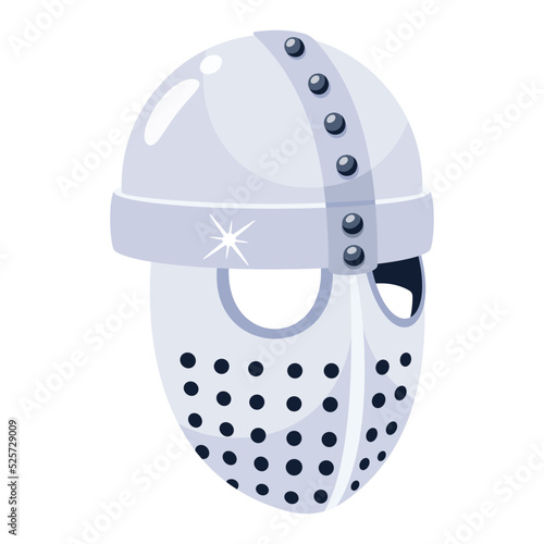 A corinthian helmet flat vector download