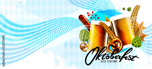 oktoberfest vector design can be use for poster, invitation and celebration purpose