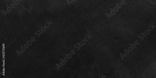 Dark black conrcrete cracked stone marble wall grunge backdrop background. panorama dark black with gray stucco wall, blank grunge vintage surface design. Worn gray grungy background.