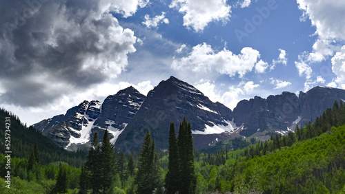 landscape with clouds