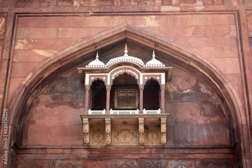 Jama Masjid, Old town of Delhi, India.
