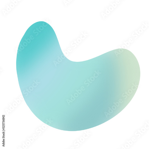 Modern Pastel Gradient Blob